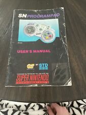SN Programpad Super Nintendo US box art